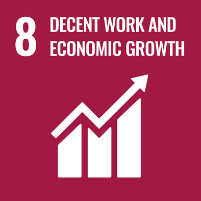 UN sustainability goal 8: Decent work and economic growth