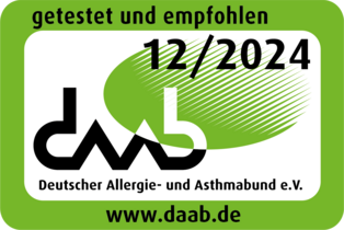 Daab seal 12 2024 recommended by the german allergy and asthma association