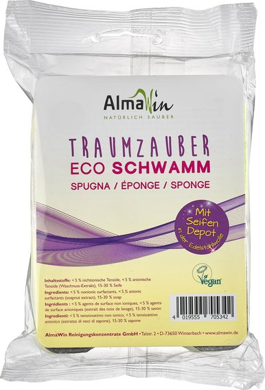 package of 2 Traumzauber EcoSponges